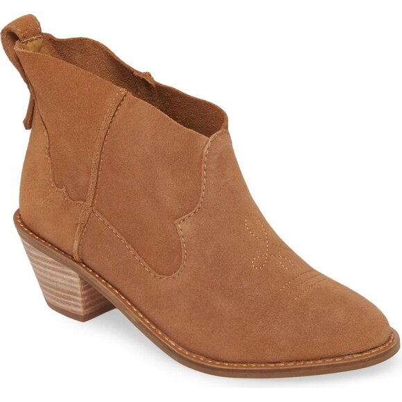 NEW Kelsi Dagger Brooklyn Camper Leather Bootie C570 - Picture 1 of 10